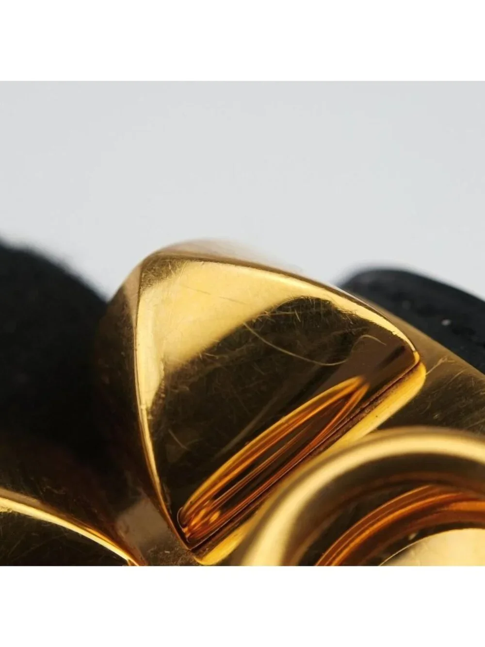 Hermes Collier de Chien Black Gold Leather S Si?q Bracelet - Picture 9 of 15